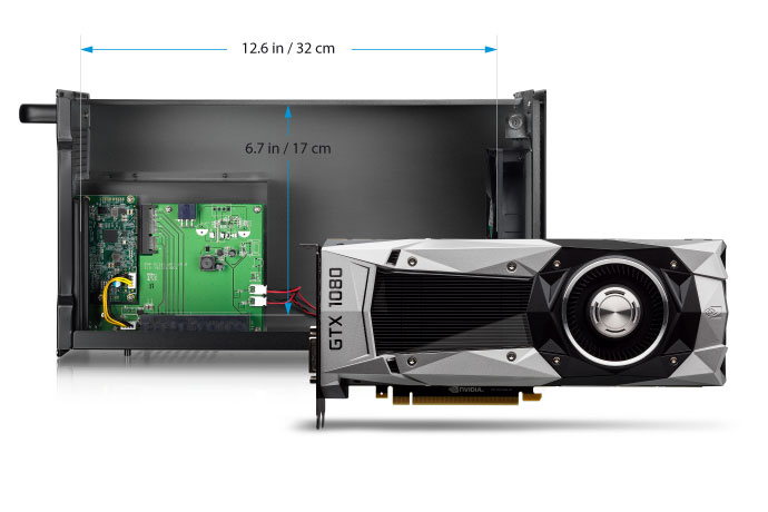 akitio node gpu card