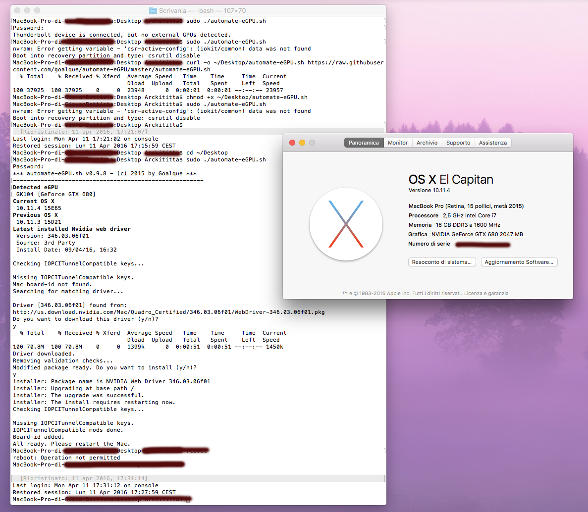 Imac Late 13 27in Gtx 780m 4 G Ram Evga Gtx 980 Ti Hybrid 10gbps Tb1 Highpoint Rocketstor 6361a Os X Scooter Implementation Guides Apple Tech Inferno Forums