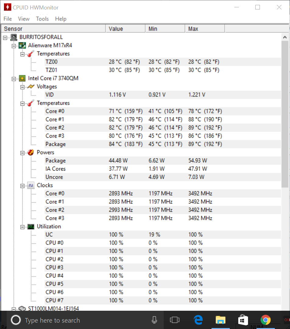Alienware Cpu Temperature: Alienware Thermal Limits – GMBX