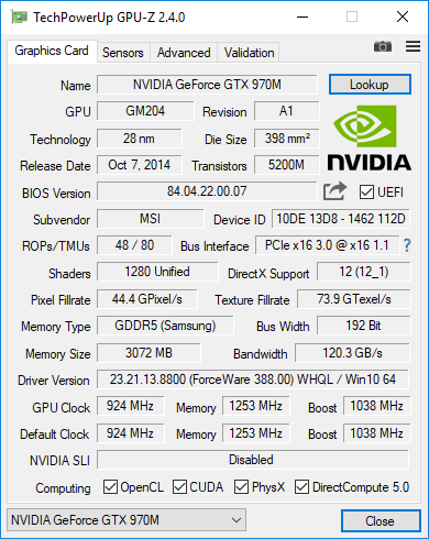 Parity Gtx970m Up To 70 Off